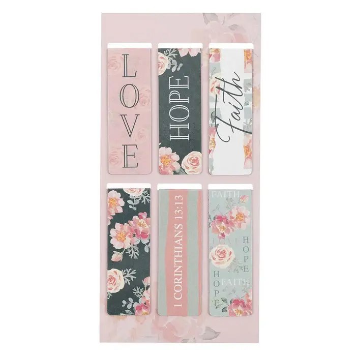 Vintage Faith Hope and Love Magnetic Boo2.webp