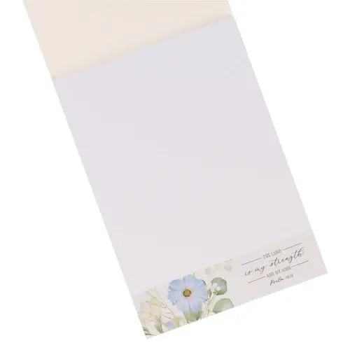 My Strength and My Song Blue Floral2.webp