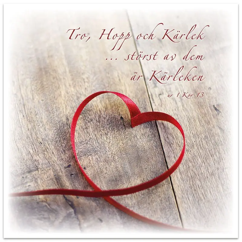 [712.008] Dubbelt kort – Tro, hopp och kärlek