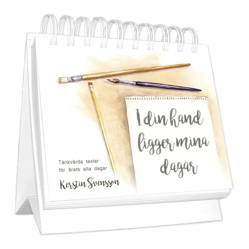[412.005] I din hand ligger mina dagar – Bordsalmanacka
