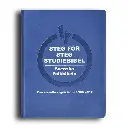 Steg för steg Studiebibel, blå skinnimitation