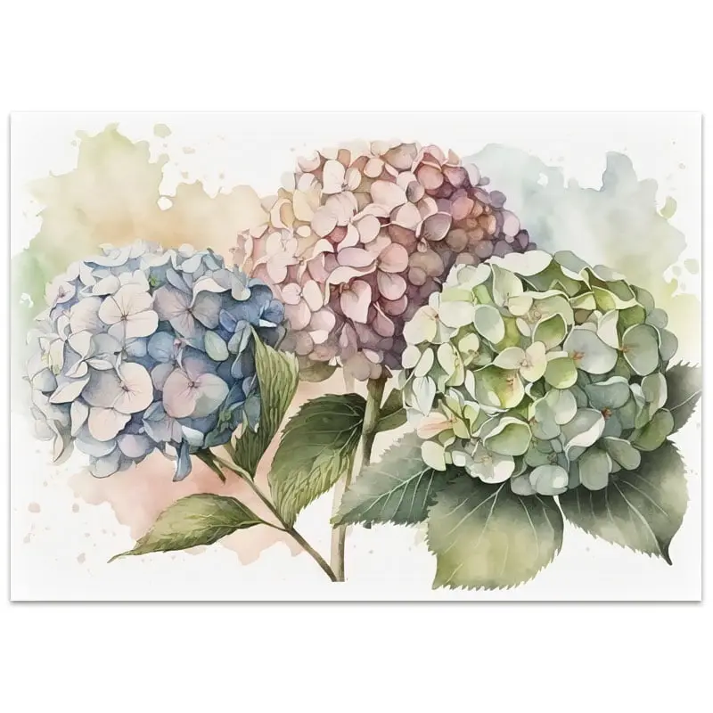 Vykort – Blommor