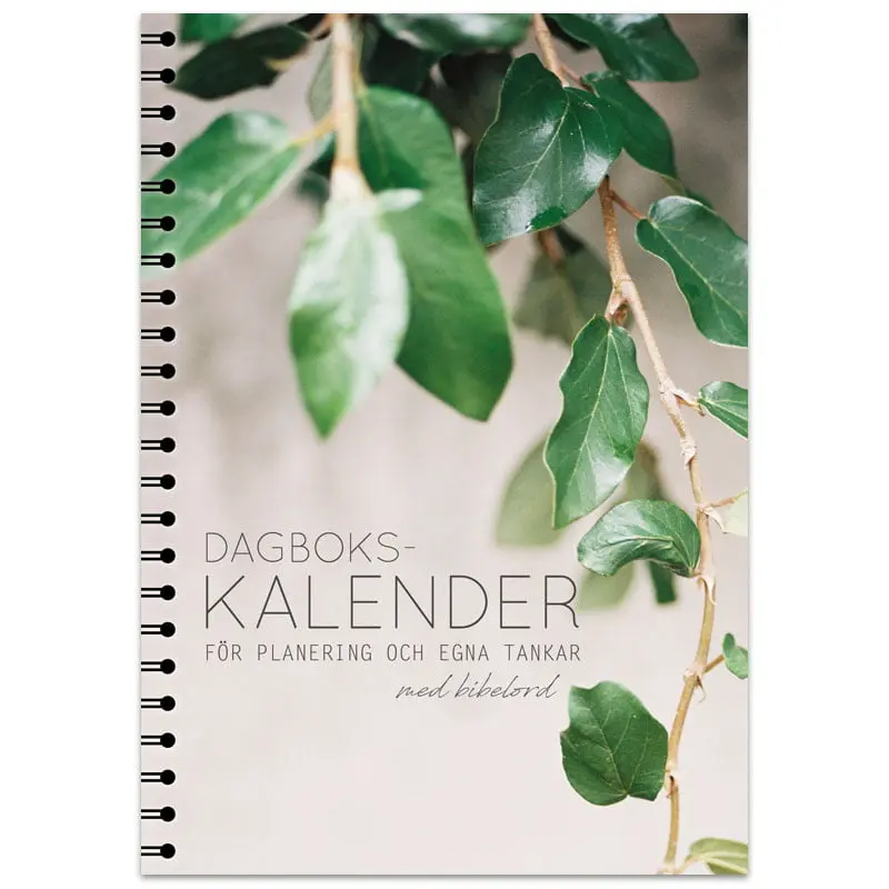 [212.010] Dagbokskalender med bibelord – Gröna blad