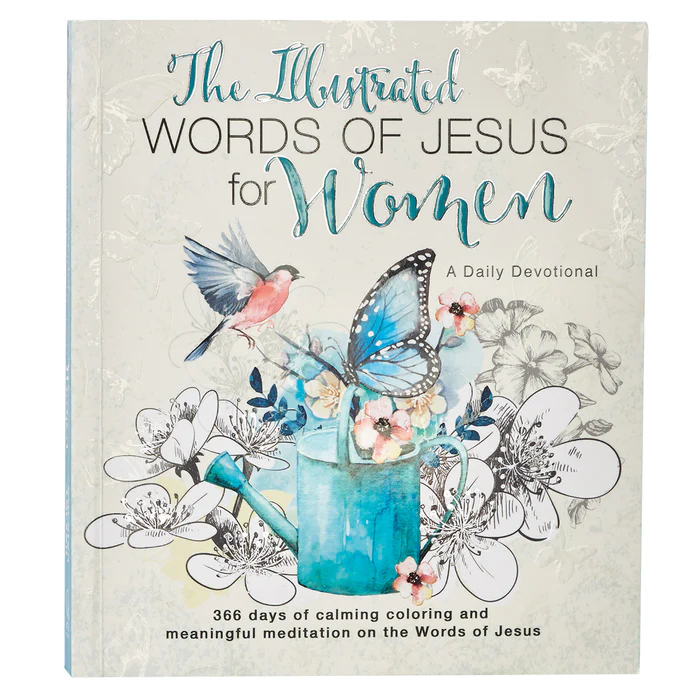 Målar-andaktsbok – Words of Jesus for women