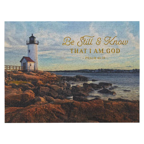 [640.003] Pussel "Be Still", Fyr – 500 bitar
