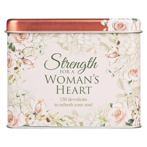 Kortask med andakter – Strength for a Woman's Heart