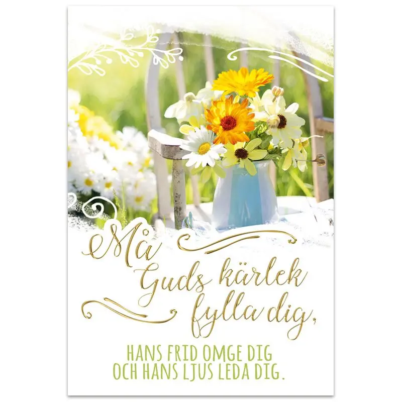 Dubbelt kort – Må Guds kärlek fylla dig