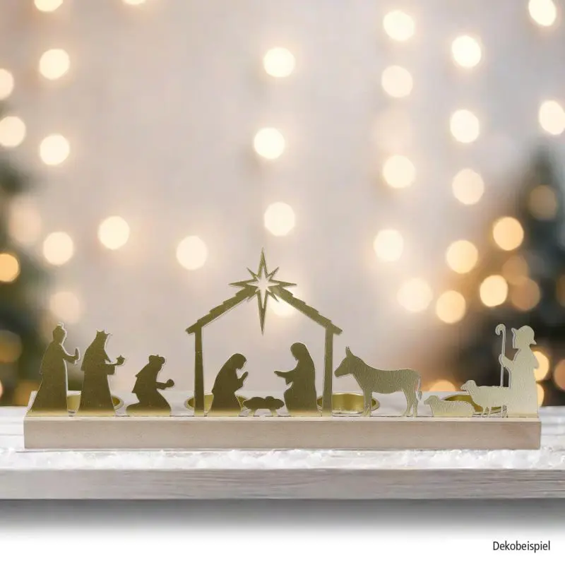 [941.002] Ljusstake – Krubba guld