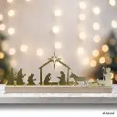 Ljusstake – Krubba guld 