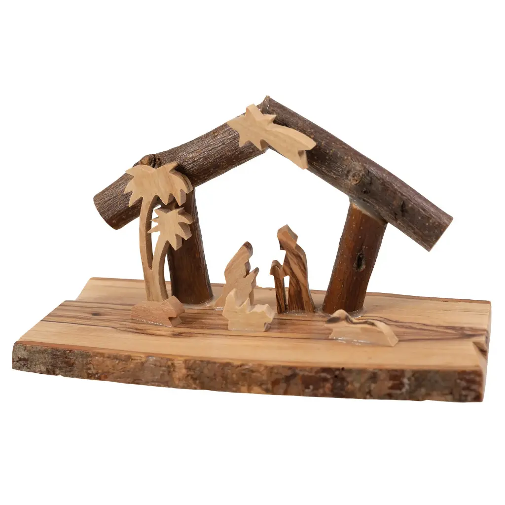 [542.004] Krubba av olivträ