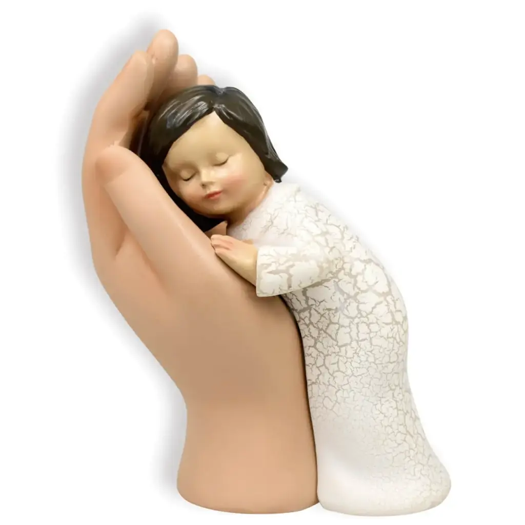 Figur – Flicka i handen