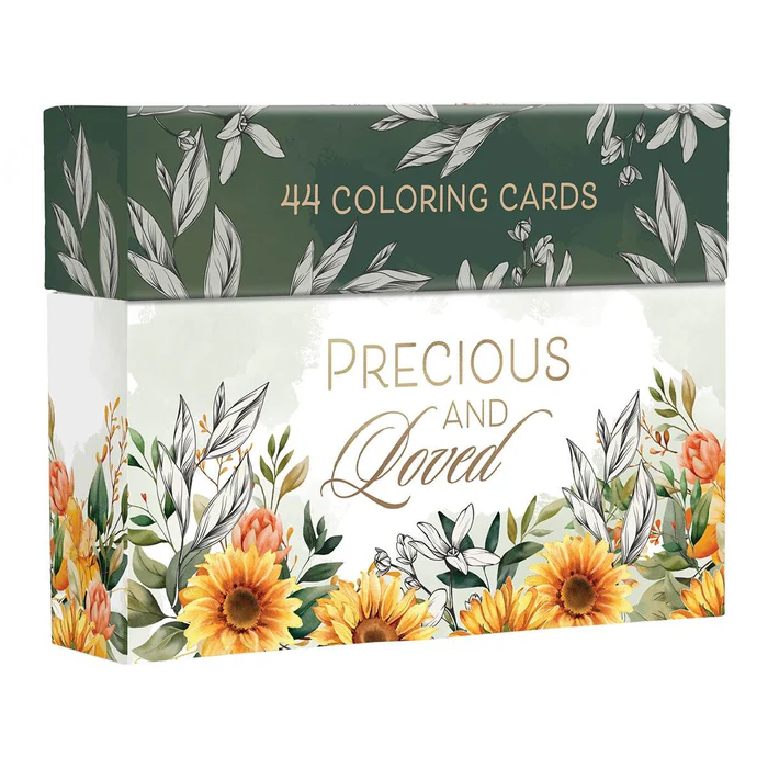 Kortask för färgläggning – Precious and Loved