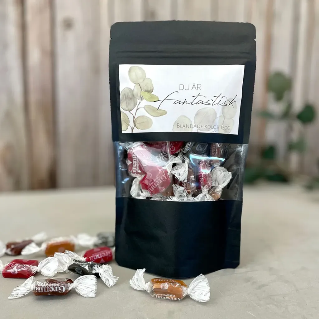 Presentgodis – Du är fantastisk