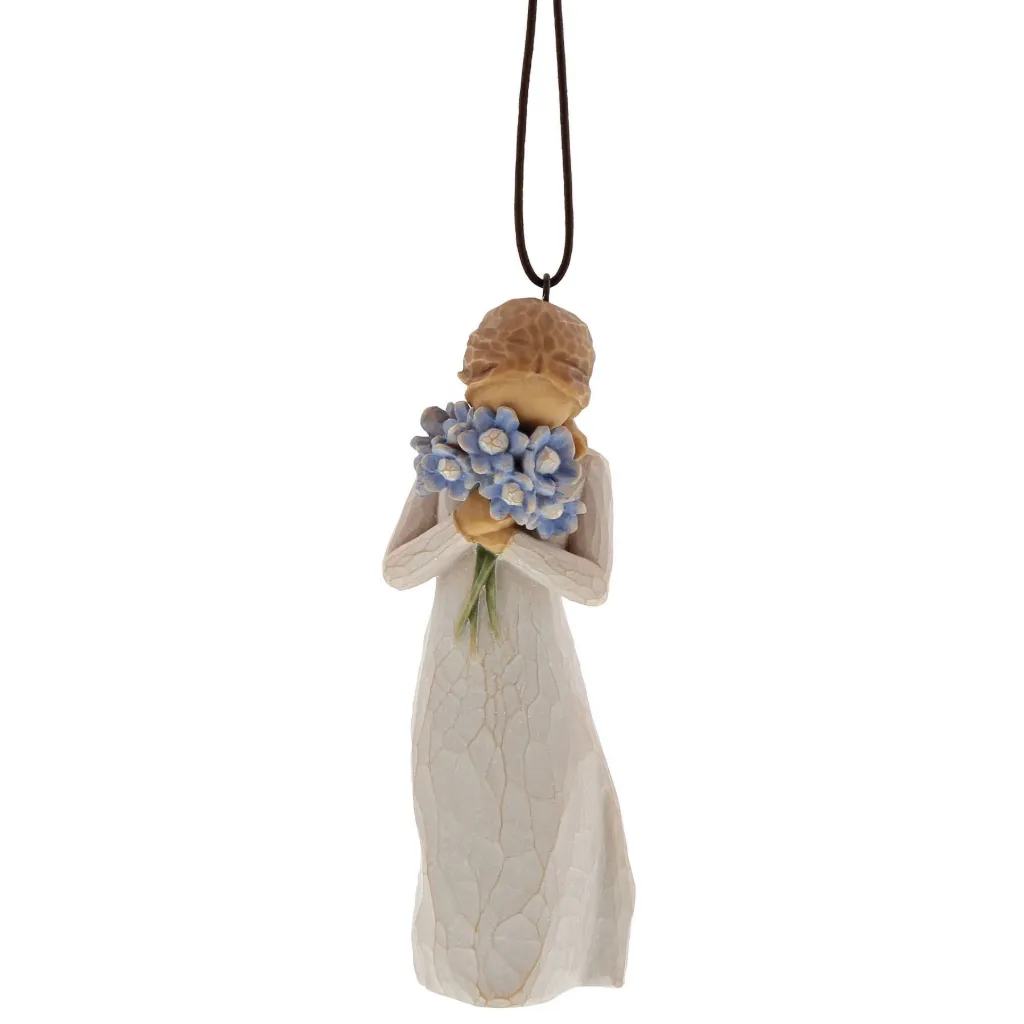 [531.039] Forget me not, hängande – Figur av Willow Tree