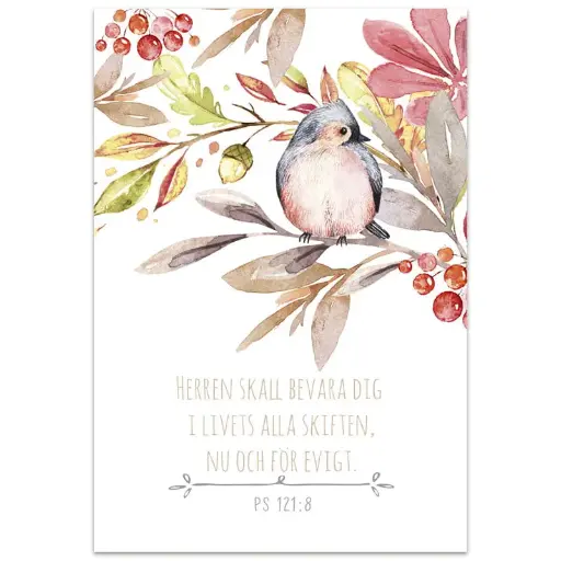 [712.029] Dubbelt kort – Herren skall bevara dig i livets alla skiften